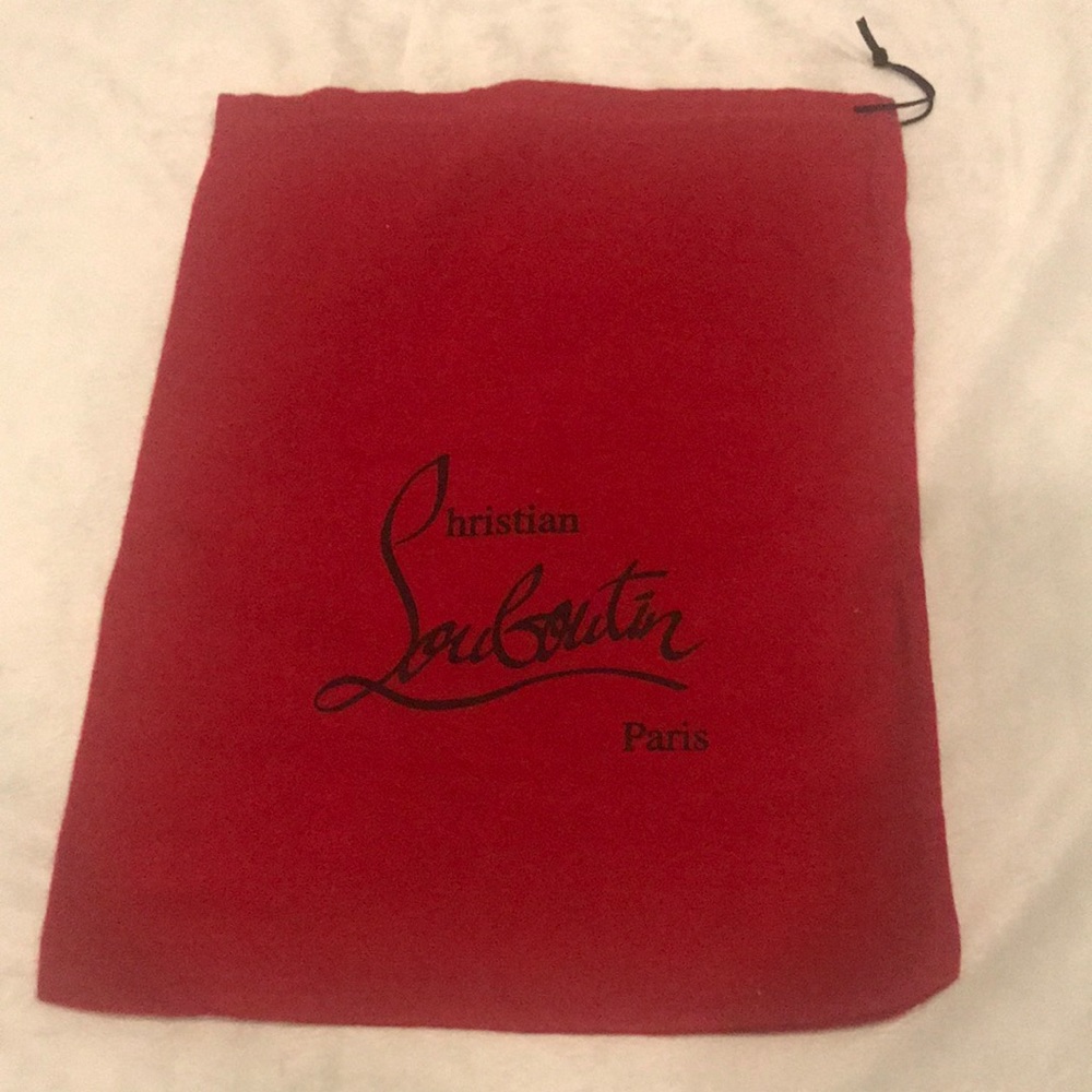 Authentic Christian Louboutin dust bag